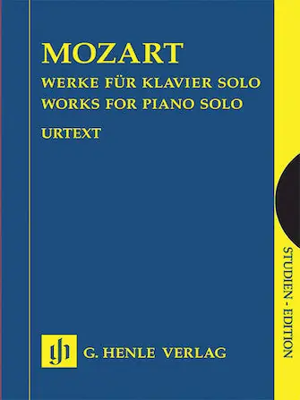 Editor’s Pick Mozart Works for Piano Solo