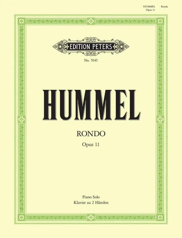 Deal Hummel Rondo in E flat Op. 11