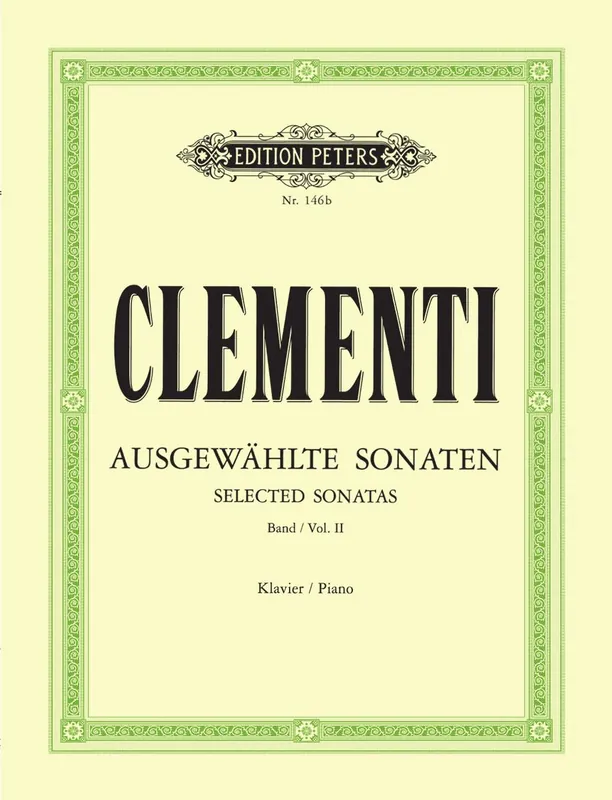 New Arrival Clementi: Selected Sonatas, Vol. 2