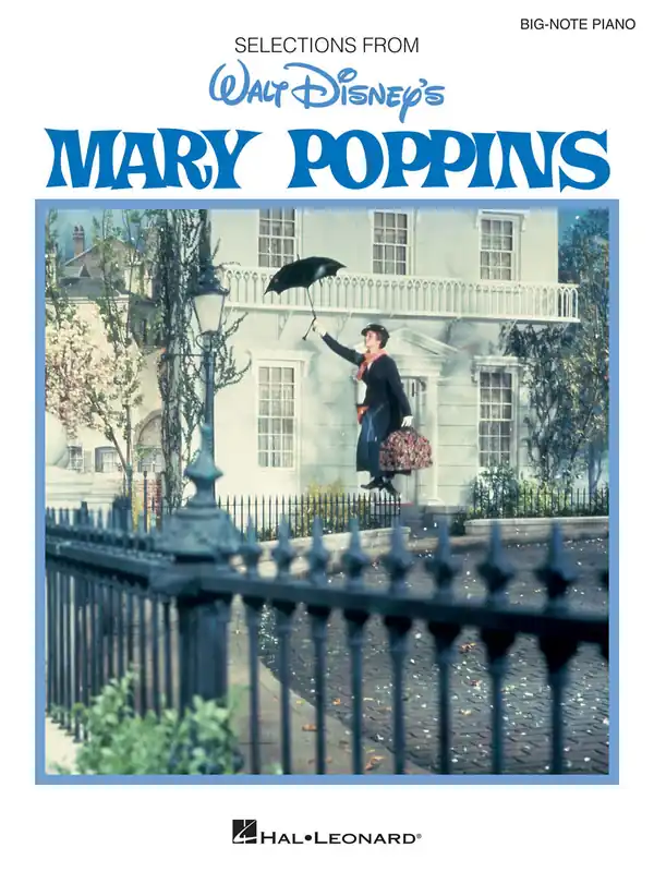 Mary Poppins - Big-Note Piano While Supplies Last