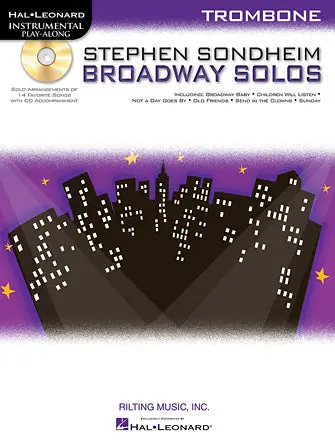 Sondheim, Stephen - Broadway Solos - Instrumental Play-Alongs Today Only