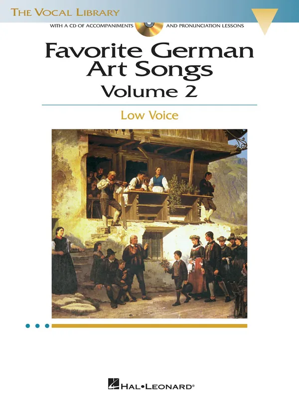 Favorite German Art Songs - Volume 2 Low Voice Buy Online