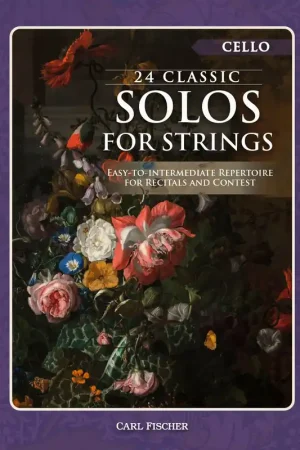 24 Classic Solos For Strings - Cello Direct From Factory