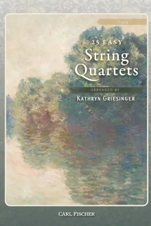 25 Easy String Quartets - Viola Price Cut