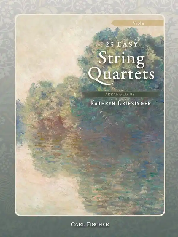 25 Easy String Quartets - Viola Price Cut