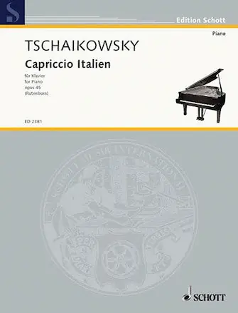 Tchaikovsky Capriccio Italien Op. 45 Arr. Piano Modern