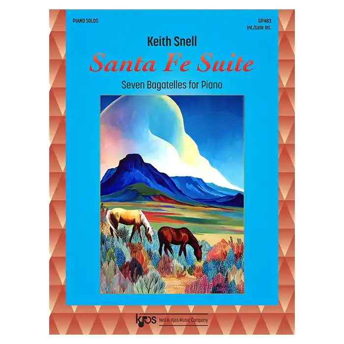 Same Day Shipping Snell Santa Fe Suite - 7 Bagatelles for Piano