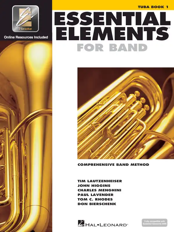 Tuba in C (B.C.) Essential Elements for Band – Tuba Book 1 with EEi Price Drop