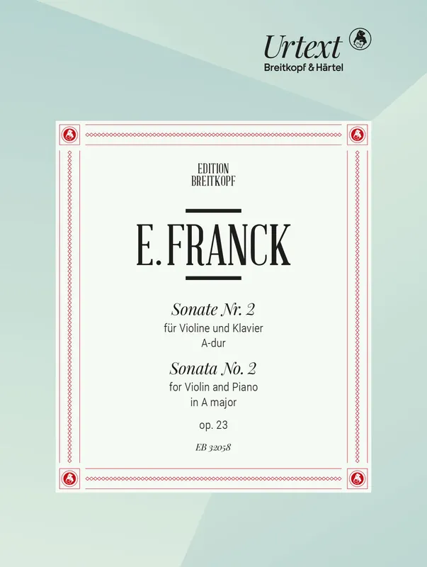 Trusted Brand Franck Violin Sonata No 1 for Violin and Piano C minor op 19