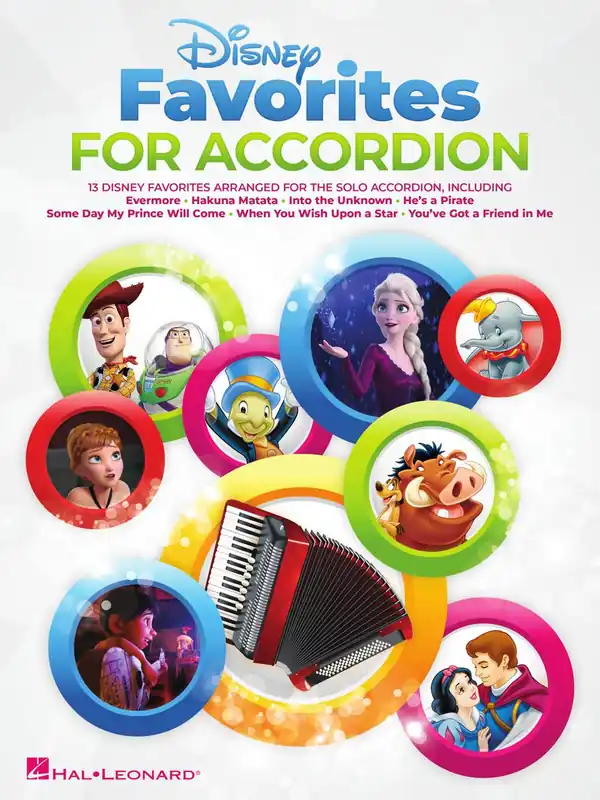 Free Returns Disney Favorites for Accordion