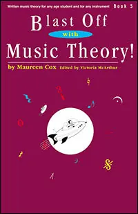 Cox Blast Off with Music Theory! Book 5 Limited Offer