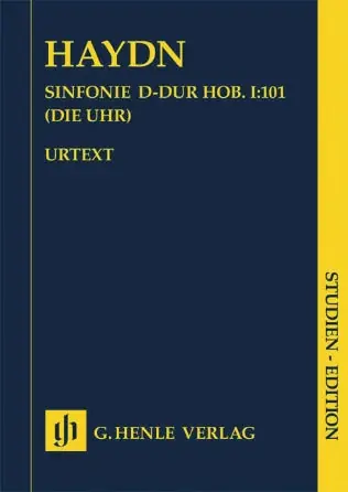 Markdown Haydn Symphony D major Hob. I:101 (The Clock) - Study Score