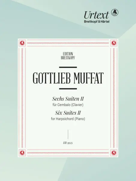 Muffat Six Suites Book 2 Free Delivery