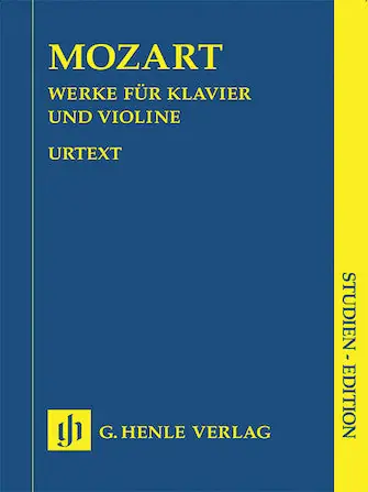 New Arrival Mozart Sonatas for Piano and Violin - Volumes 1-3