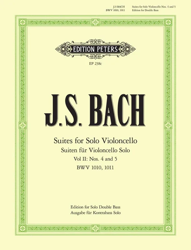 Limited Time Bach Suites for Solo Violoncello Vol. 2