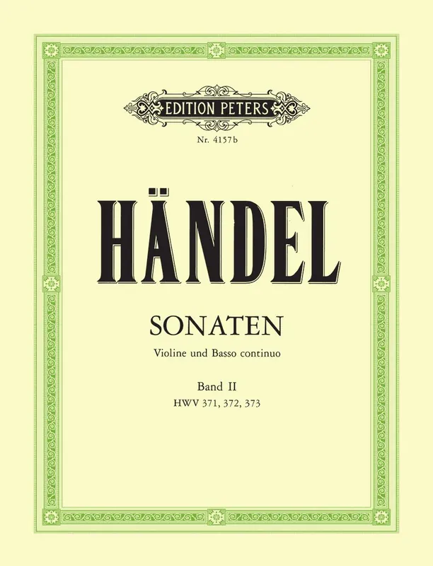 Sonatas for Violin and Basso continuo Vol. 2 Certified