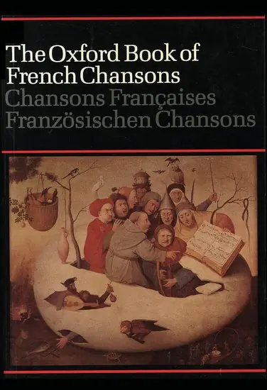 Place Order The Oxford Book of French Chansons