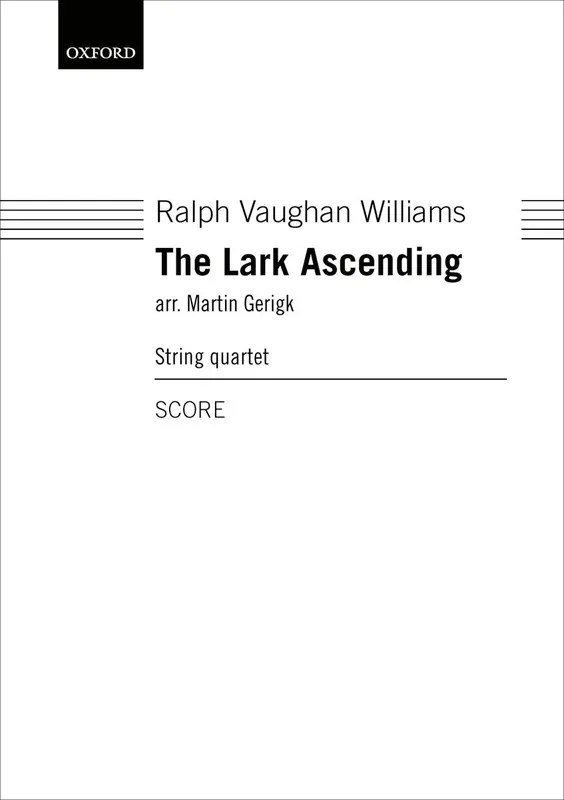 Cheap Vaughan Williams The Lark Ascending Arr. String Quartet - Score