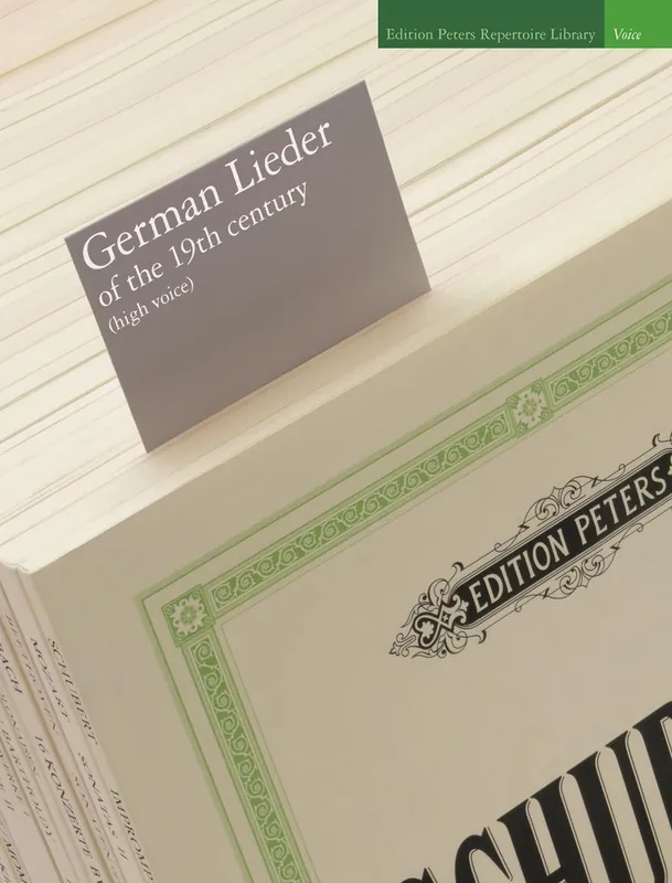 Hot Deal German Lieder of the 19th Century Medium-High Voice