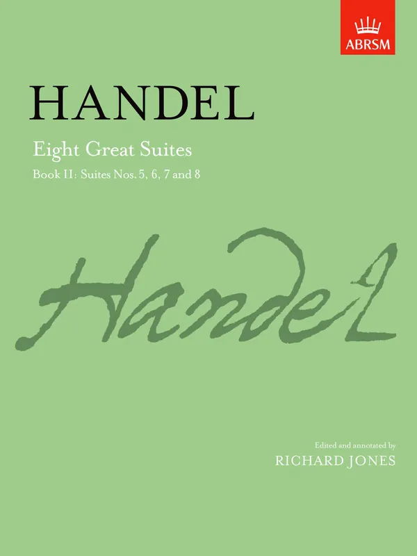 Handel 8 Great Suites Book 2 Crafted