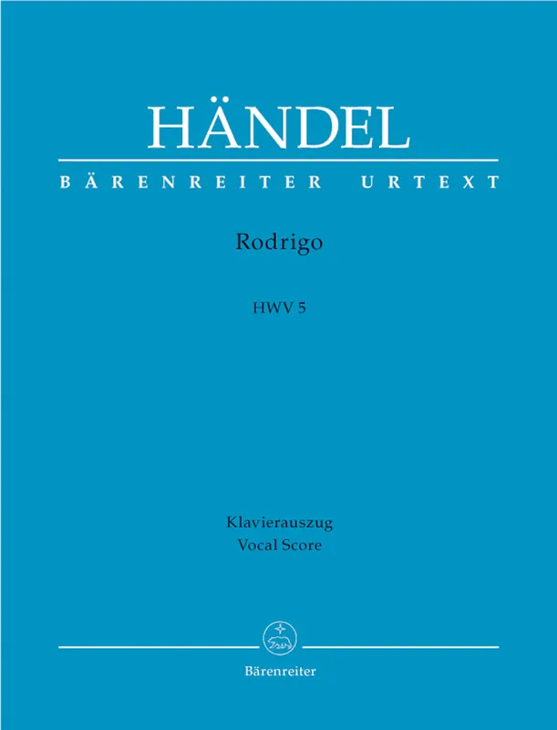 Order Now Handel Rodrigo (Vincer se stesso Þ la maggior vittoria) HWV 5 -Opera in three acts-