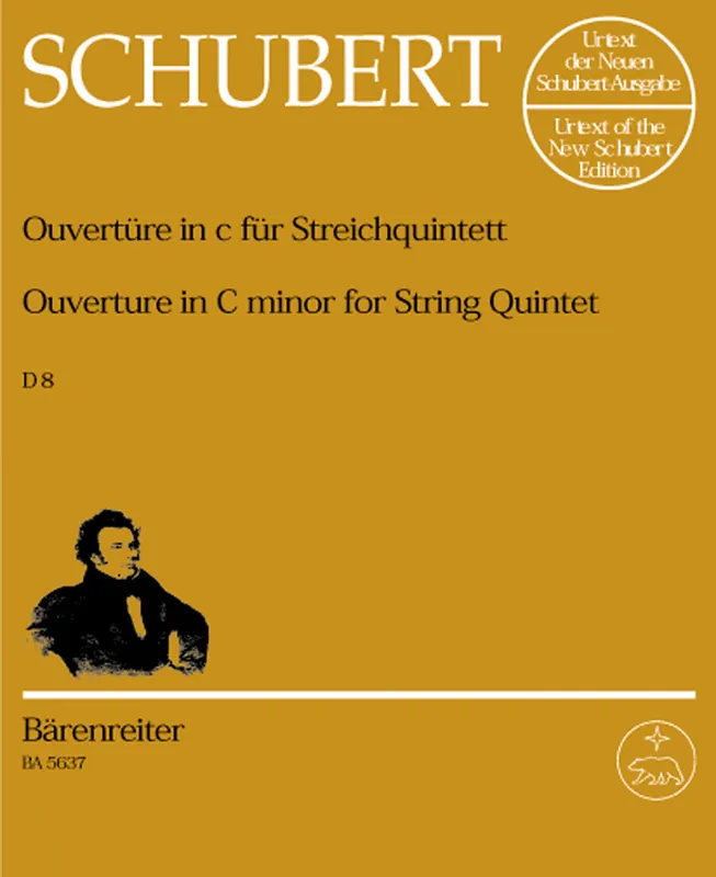 Price Cut Schubert Ouvertüre (Quintet) in c minor D 8