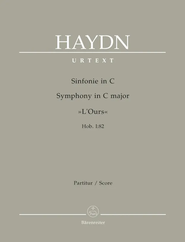 Price Cut Haydn Symphony C major Hob. I:82 "L'Ours"