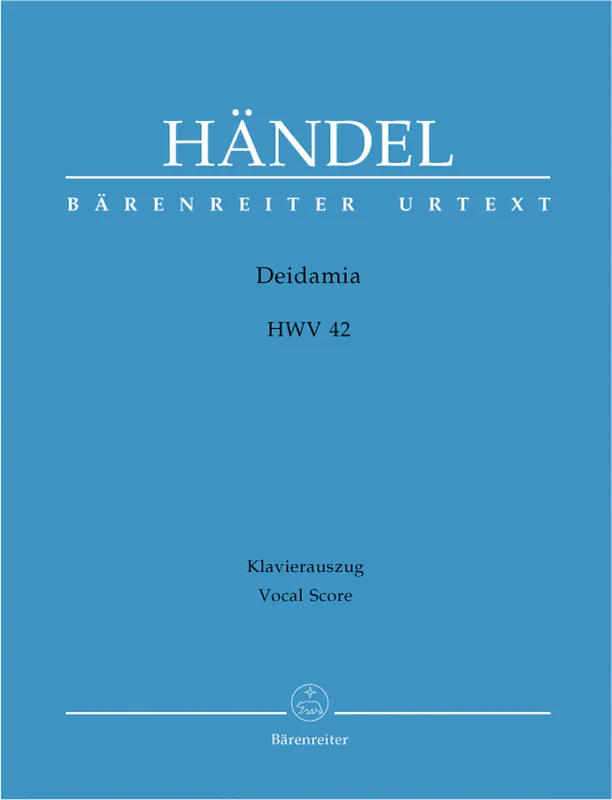 Handel Deidamia HWV 42 -Opera in tre atti- Clearance
