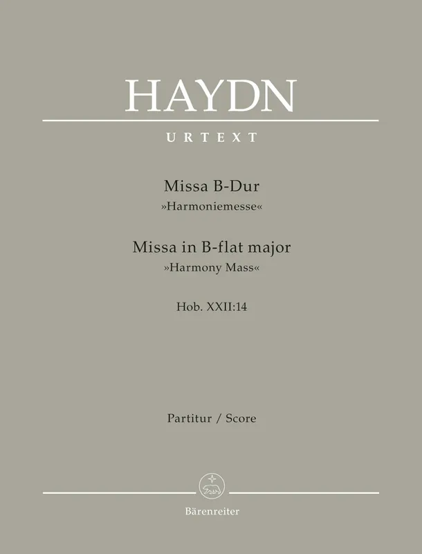Haydn Missa in B-flat major Hob.XXII:14 "Harmony Mass" Luxury