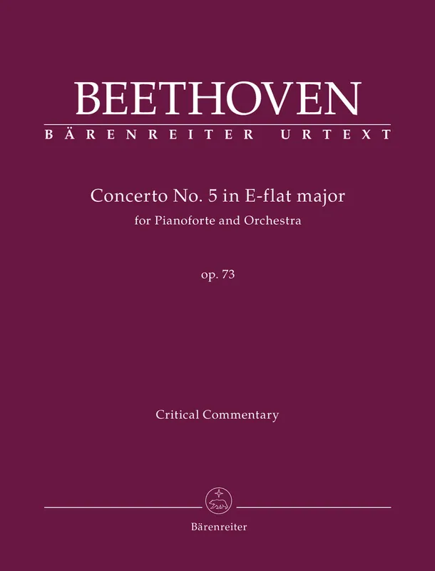 Beethoven Concerto for Pianoforte and Orchestra Nr. 5 E-flat major op. 73 Buy Direct
