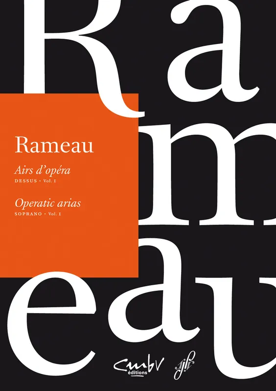 Rameau Airs d'opera / Operatic arias. Soprano, Volume 1 New Arrival