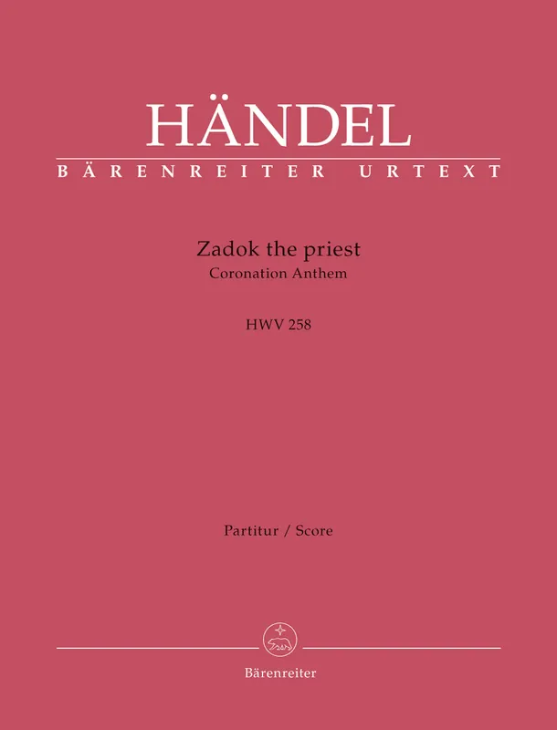 Hassle-Free Returns Handel Zadok the priest HWV 258 -Coronation Anthem-