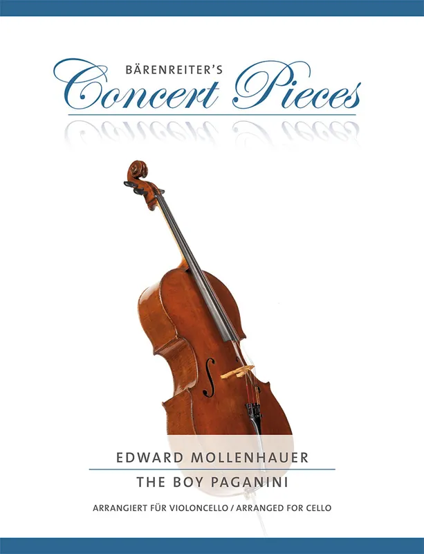 Mollenhauer The Boy Paganini -fantasie for Cello and Piano- (Transcribed for Violoncello and Piano) Exclusive Offer