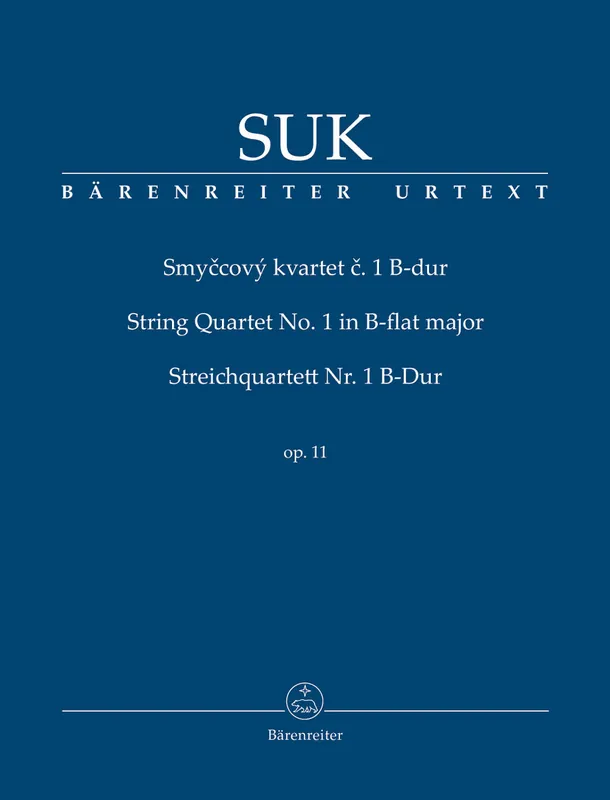 Premium Suk String Quartet Nr. 1 B-flat major op. 11