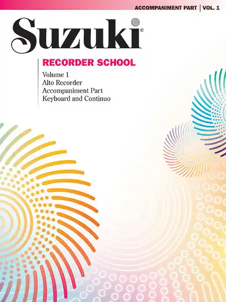 Fresh Stock Suzuki Recorder School (Alto Recorder) Accompaniment, Volume 1