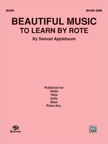 Special Discount Beautiful Music to Learn by Rote, Book I