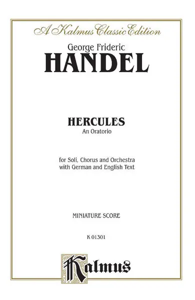 Fresh Stock Hercules (1745), An Oratorio
