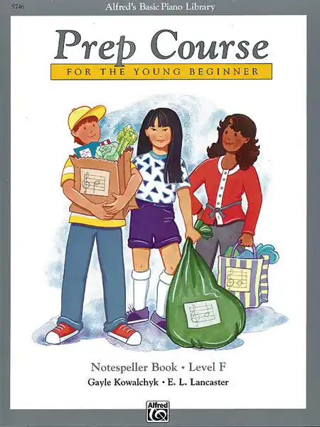 Alfred's Basic Piano Prep Course: Notespeller Book F Bulk Order