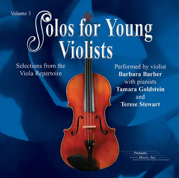 Final Sale Solos for Young Violists CD, Volume 3