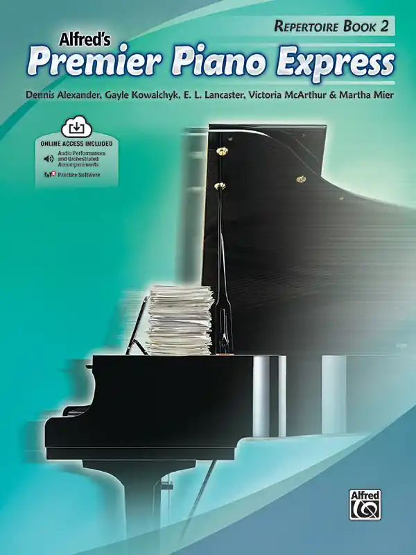 Premier Piano Express, Repertoire Book 2 Free Returns