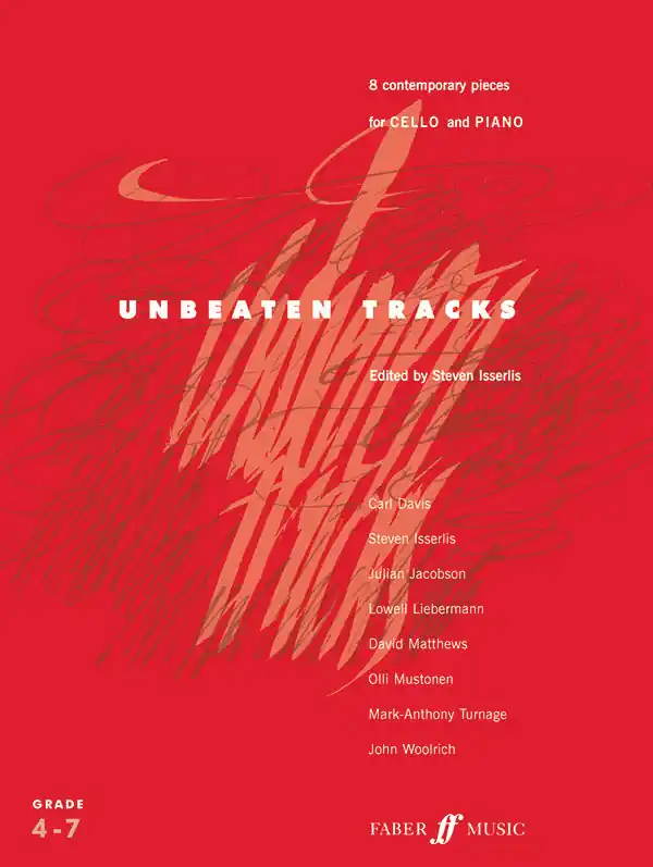 Seasonal Sale Unbeaten Tracks for Cello