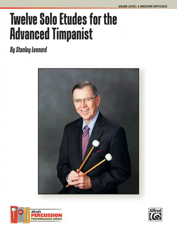Twelve Solo Etudes for the Advanced Timpanist Brand New