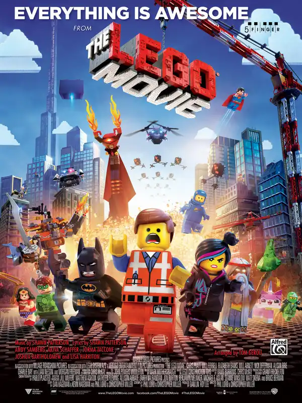 Everything Is Awesome (from The LEGO Movie) - 5 Finger Piano Direct From Factory