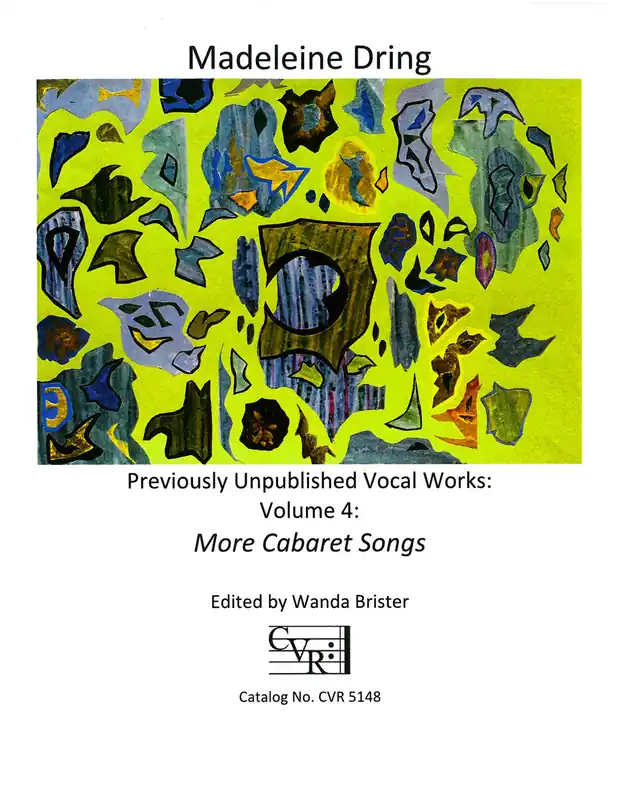 Dring More Cabaret Songs - Volume 4 - Previously Unpublished Vocal Works Place Order