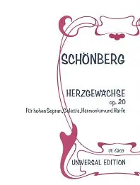Money Back Guarantee Schoenberg Herzgewaechse Op. 20