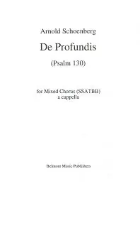 Schoenberg De Profundis Op. 50b Viral