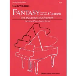 Bizet Fantasy on Carmen for Piano Eight Hands Money Back Guarantee