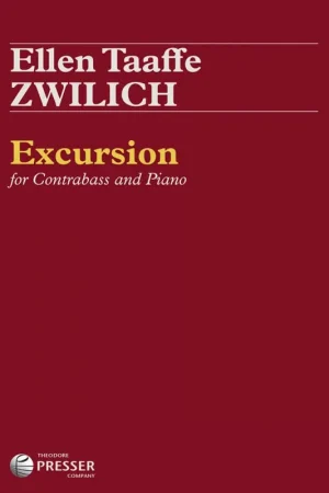 Zwilich: Excursion for Contrabass Final Sale