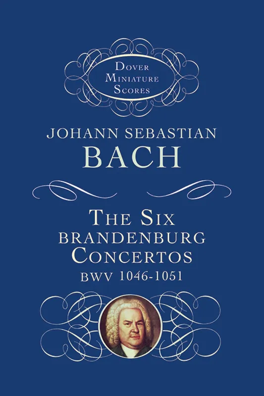 Bach The Six Brandenburg Concertos Study Score Mega Sale