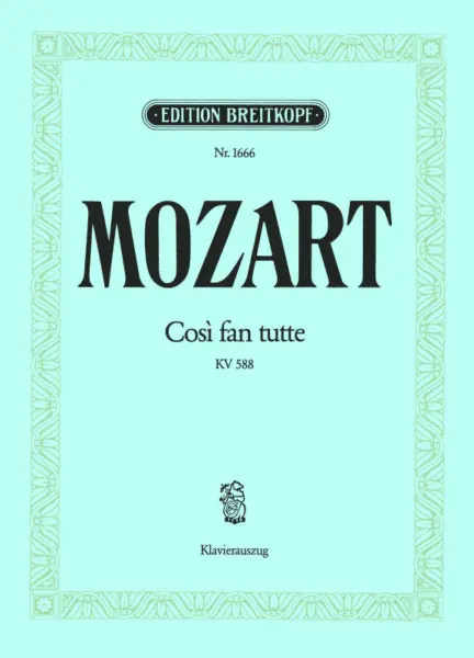 Hassle-Free Returns Mozart Così fan tutte-Paper